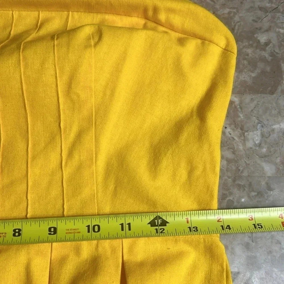 MALIA Honalulu 1970,halter,fit & flare,dress,square neck,pin tucks,pleats, retro - Picture 11 of 12